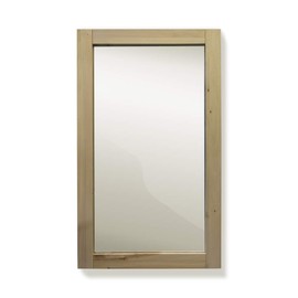 DECOLAV 9791-RTS Vertical Unfinished Mirror, White