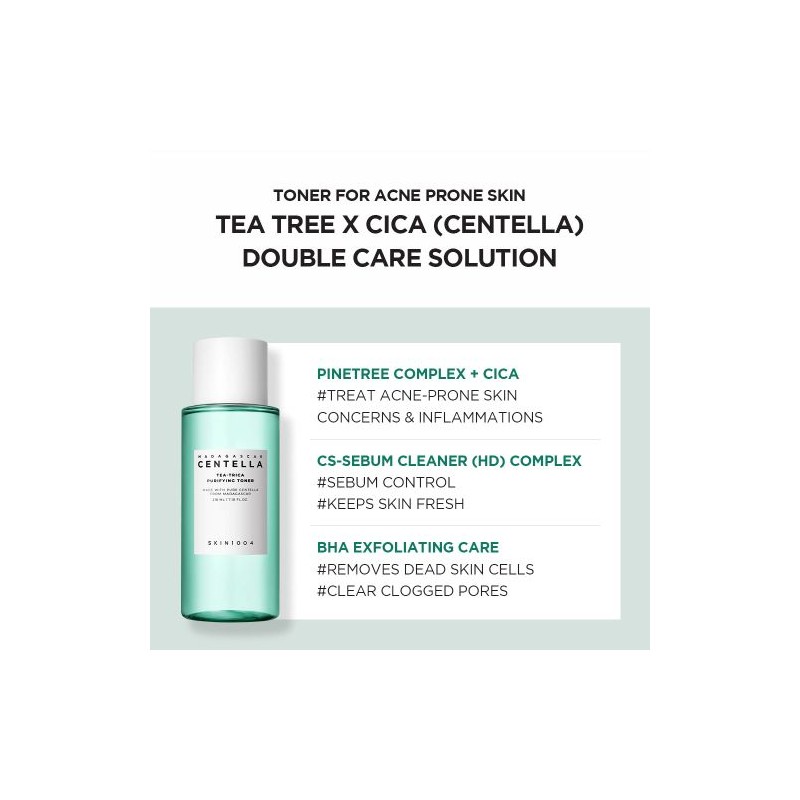 SKIN1004 [SKIN1004]Madagascar Centella Tea-Trica Purifying Toner 210ml