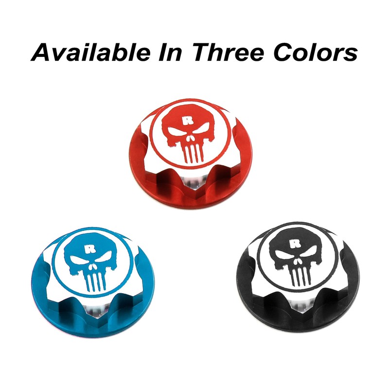 4PCS 17mm Wheel Nuts Dustproof Non-Slip Remote Control Car Metal