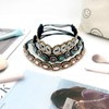 Gmlawsc Fashion Rhinestone Beaded Hairbands for Women – 3-Piece Handmade
