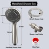 Briout Shower Head with Handheld, 5-Settings Showerhead High Pressure Powerful