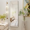 YUNSHANGGE Full Length Mirror Door Hanging, 51X16 Full Length Hanging,Beveled