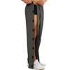 Deyeek Tear Away Pants for Men Open Bottom Wide Leg