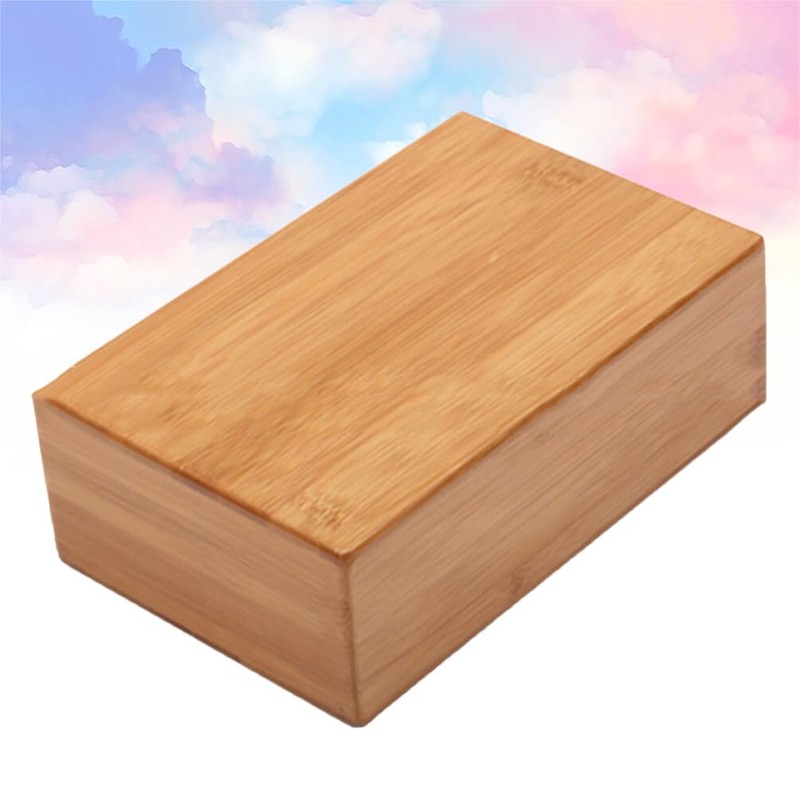 Balacoo Bamboo Block for Yoga: Yoga Training Brick, Bamboo Handstand