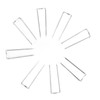 200Pcs Fork Pins U Shaped Stainless Steel Sturdy Durable Wide