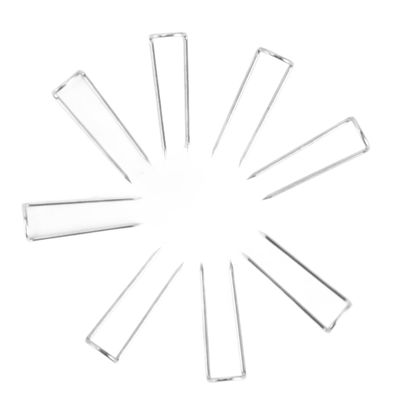 200Pcs Fork Pins U Shaped Stainless Steel Sturdy Durable Wide