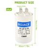 BOJACK CBB60 55uF 250 Volt 50/60Hz AC Capacitor Round Run