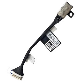 Cable de carga de puerto de entrada de jack de alimentación CC de repuesto para Dell Laptop Notebook Latitude 3520 3530 3420 3430 P108F P144G P144G001 CN-0HJW4D 0HJW4D HJW4D 450.0NF0B.0011