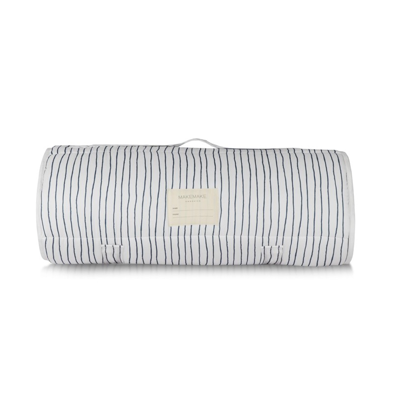 MakeMake Organics GOTS Certified Cotton Nap Mat with Detachable Pillow