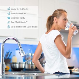 Bluonics Water Filter Housing System Whole House Unit That uses Standard 4.5 x 20 Cartridges