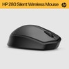 HP 280 Silent PC Wireless Mouse, HP Blue Optical Technology,