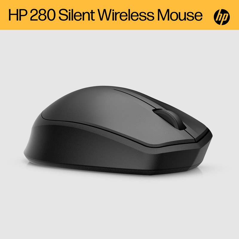 HP 280 Silent PC Wireless Mouse, HP Blue Optical Technology,