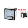 72mm x 72mm Square AC 0-30A Analog Ammeter Panel Meter