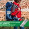 Sueving Folding Sit Mat, Waterproof Folding Hiking Seat Pad, Portable