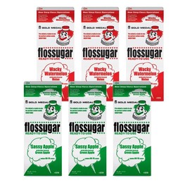 1/2 gal Sassy Apple/Watermelon Cotton Candy Flossugar