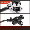 A-Premium Sensor de velocidad de rueda ABS compatible con Toyota