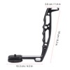 Tosuny Camera L-Shape Mount Hot Shoe Mount Handheld Handle with