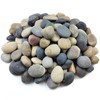 FANTIAN 40 lbs Natural Unpolished Bulk Rocks Mexican Beach Pebbles,