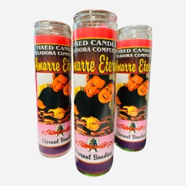 Amarre Eterno Veladora Preparada, Eternal Bonding Fixed Candle, Para Amarrar - 1 candle