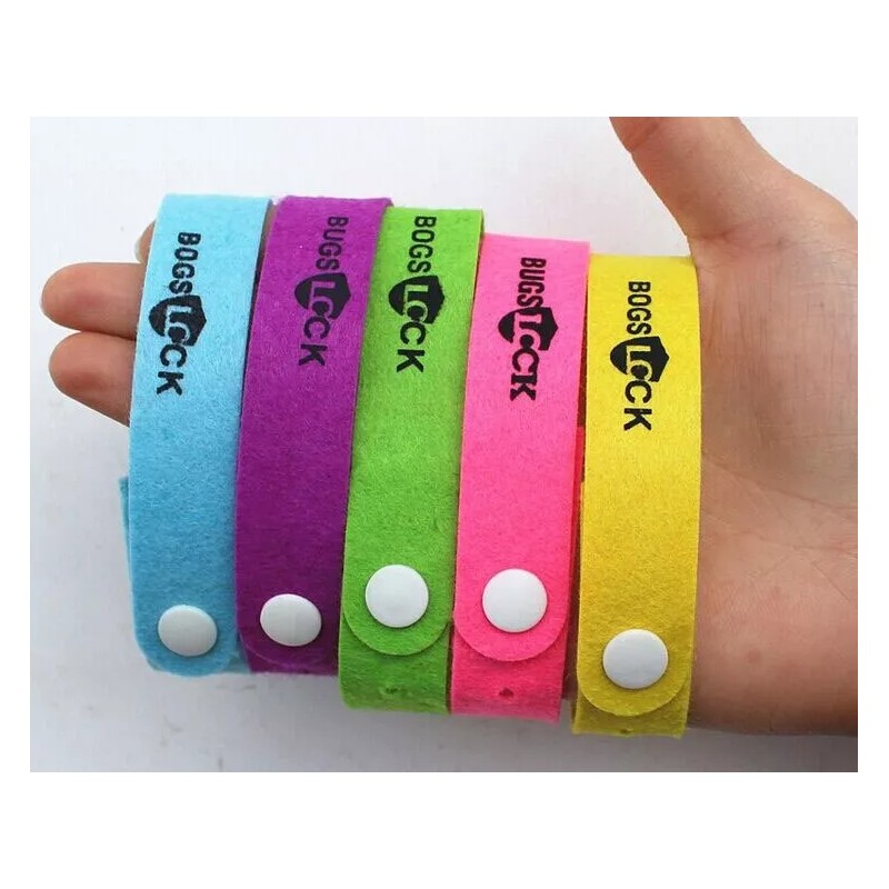 Modavela 40 Pulseras Repelente Mosquitos Naturales Ecologic Citronela