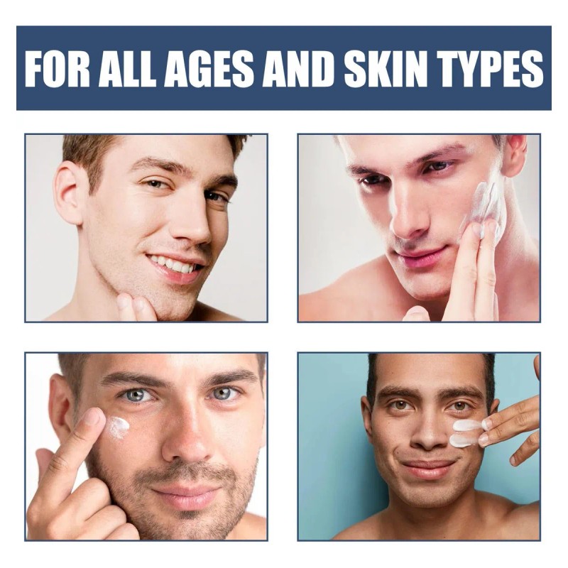 Mens Face Cream, 6 In 1 Mens Face Moisturizer, Mens