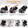 KAKIBLIN Winter Stroller Gloves,Hand Muff for Cold Weather,Universal Ultra-Plush Winter