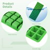 5 Pcs Silicone Ice Cube Tray, 60-Cavity Ice Mold Set,