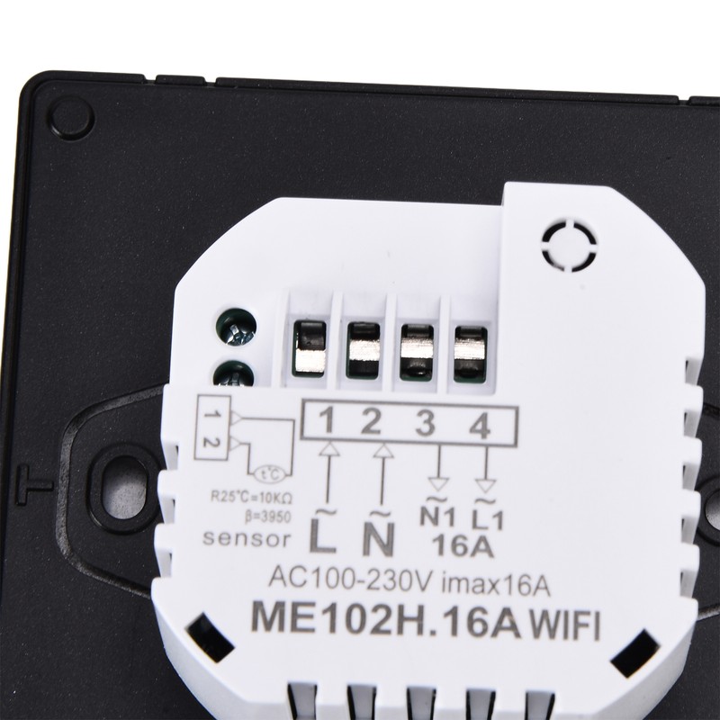 ME102H WiFi Thermostat Color Touch Screen Smart Thermostat Remote Control