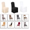 Linen 1 Pcs Spandex Skirt Chair Covers Wedding Christmas Party