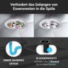 VIOKS Sink Drain Fitting with Strainer Basket Valve 114 mm