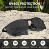 Fazaiyoo Polarised Sunglasses for Men Women UV400 Protection Metal Frame