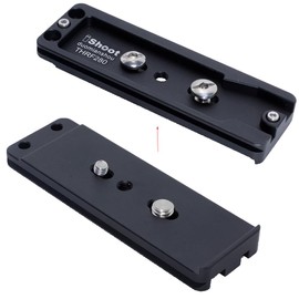 Metal Arca Fit Camera Quick Release Plate Compatible with Canon RF 200-800mm F6.3-9 IS USM Tripod Mount Ring Lens Collar Support Bracket, Used for Arca-Swiss Fit Tripod Head Clamp