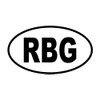 CafePress RBG Oval Sticker Oval Car Bumper Sticker
