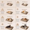 EHEYCIGA EHEYCIGA Orthopedic Dog Beds for Large Dogs, Waterproof Memory