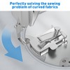 Armilem Magnetic Seam Guide for Sewing Machine, Multifucntional Clip-On Hem