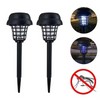 Solar Bug Zapper Lights for Outdoor Use – Waterproof Dual