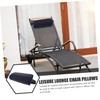 CIYODO Folding Beach Chair Pillow Headrest Lumbar Pillow for Outdoor
