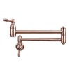 Copper One-Handle Copper Kitchen Faucet Pot Filler with Side Spray