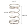 TOP-VIGOR 10Pcs Compression Spring, 15mm OD,1mm Wire Size,25mm Free Length