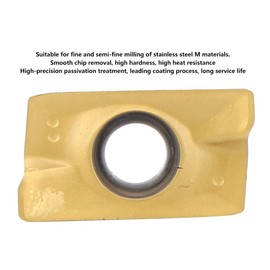 10 PCS Carbide Inserts, 15-50 HRC Hardness APMT1604 Milling Inserts, Carbide Lathe Inserts, Carbide Reversible Inserts