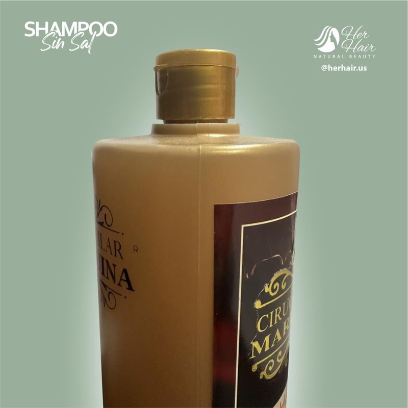 Shampoo Sin Sal Marroquina Chocolate| Sulfato Free | Alcohol Free