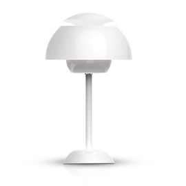 Piashow Desk Lamp, LED Table Lamp, Dimmable Table Lamp, 3 Colours, Bedside Lamp, USB Type-C Connection, Iron Acrylic Table Lamp for Room, Office (White)