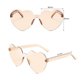 jenich Pack of 15 JGA Sunglasses Women Sunglasses Heart JGA Glasses Heart Shape Bride Veil JGA Bride Sash Headband JGA Accessories Stag Night