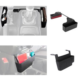 x xotic tech Gear Shift Side Organizer Center Console Hanging Box Storage Tray Compatible with Jeep Wrangler JL JLU 2018-up & Gladiator JT Truck 2020-up, Interior Accessories (2Pcs)