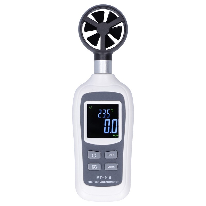 MT‑915 Mini Digital Anemometer LCD Handheld Wind Speed Gauge Meter