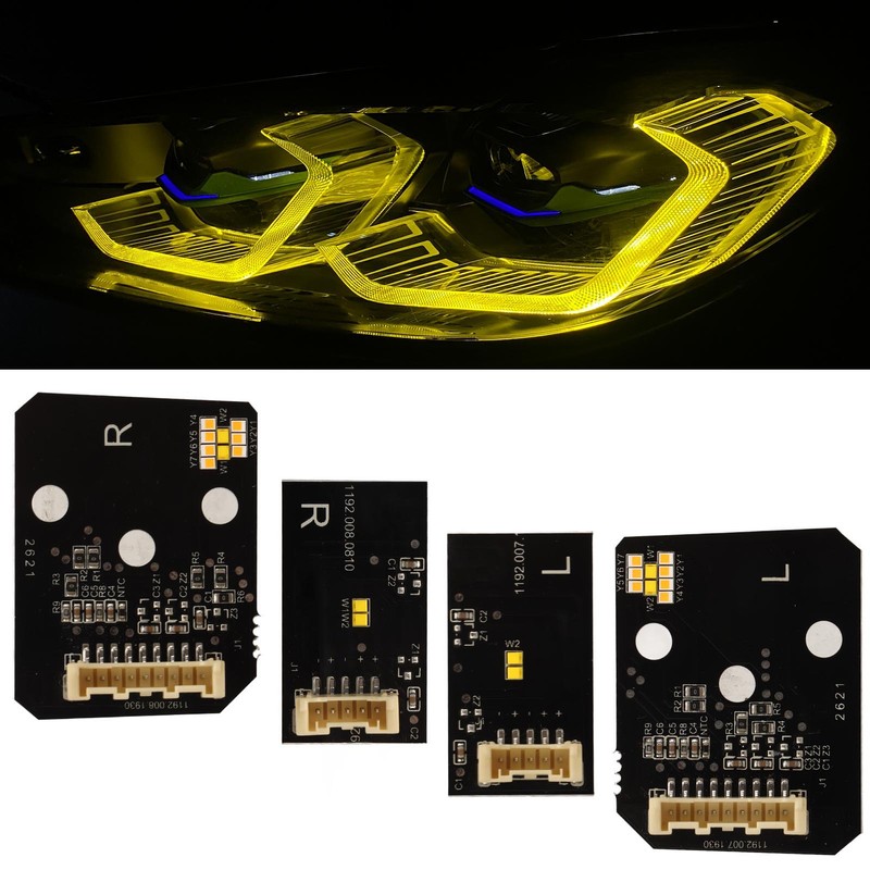 CSL Yellow DRL LED Modules Board Set for M3 G80
