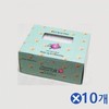 Pure Cotton Embossed Cotton Pads (5x6cm) 100 sheets x 10 packs - Random color delivery