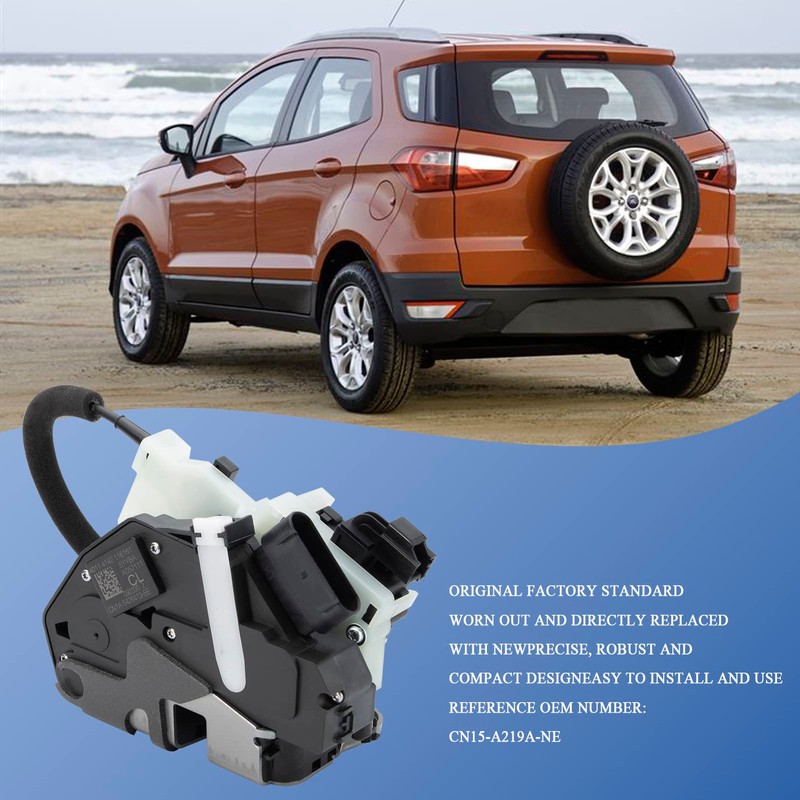 Tailgate Lock for Ecosport 2013-2017 ZEALfix CN15-A219A-NE CN1A-5426413-BE Boot Tailgate