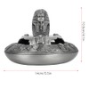 Metal Ashtray with Cover Retro Zinc Alloy Crafts Innovative Ornaments