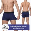 Men's Incontinence Boxer Briefs, Washable Leak Proof Cotton